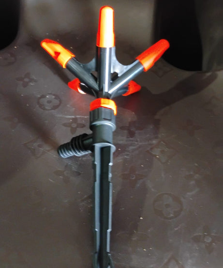 Automatic Garden Sprinkler 360 Degree Rotating Adjustable 5 Arm (1 Pc)