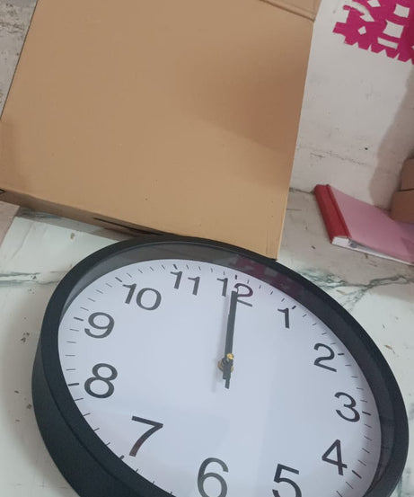Classic Wall Clock for Home and Office – Mix Design Round 1 Pc Assorted Pattern
