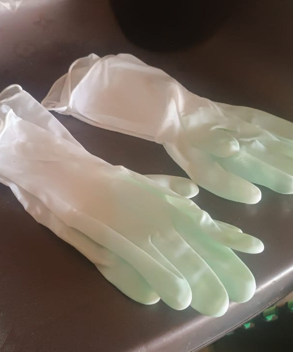 Latex Household Gloves (2 Pair / Mix Color)