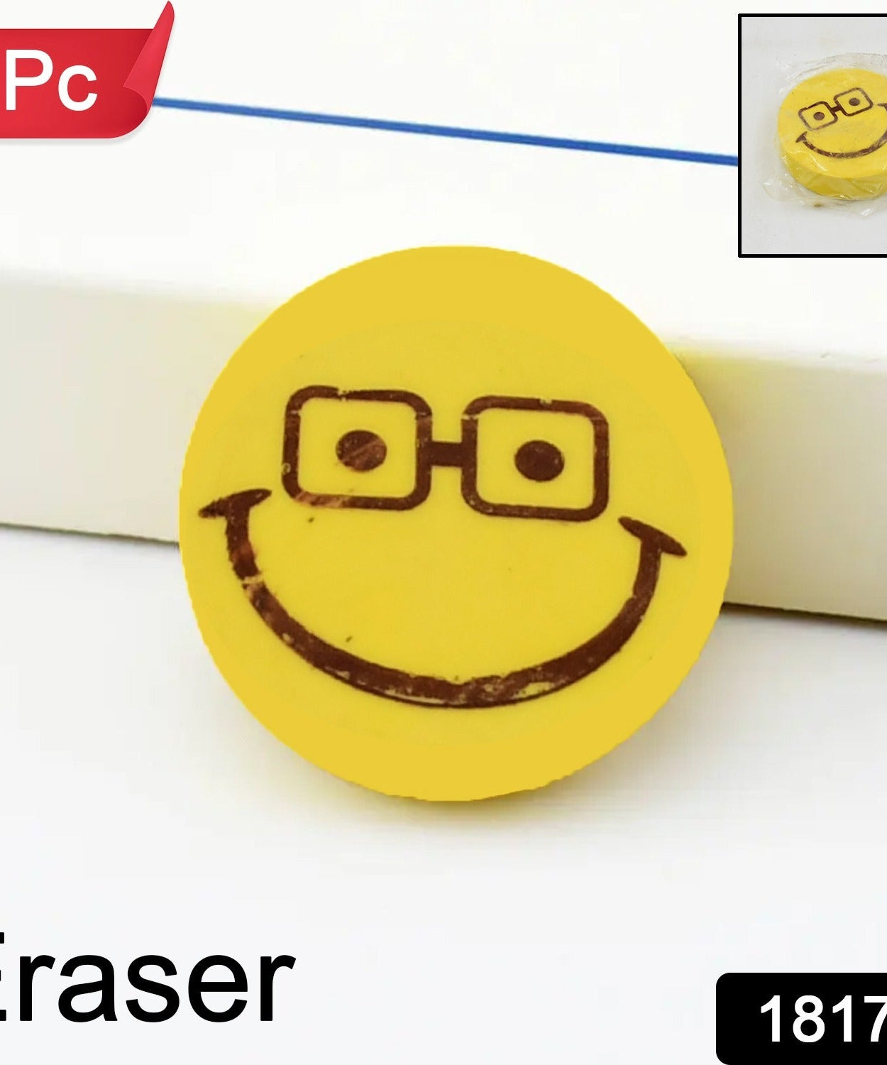 Smiley Design Eraser