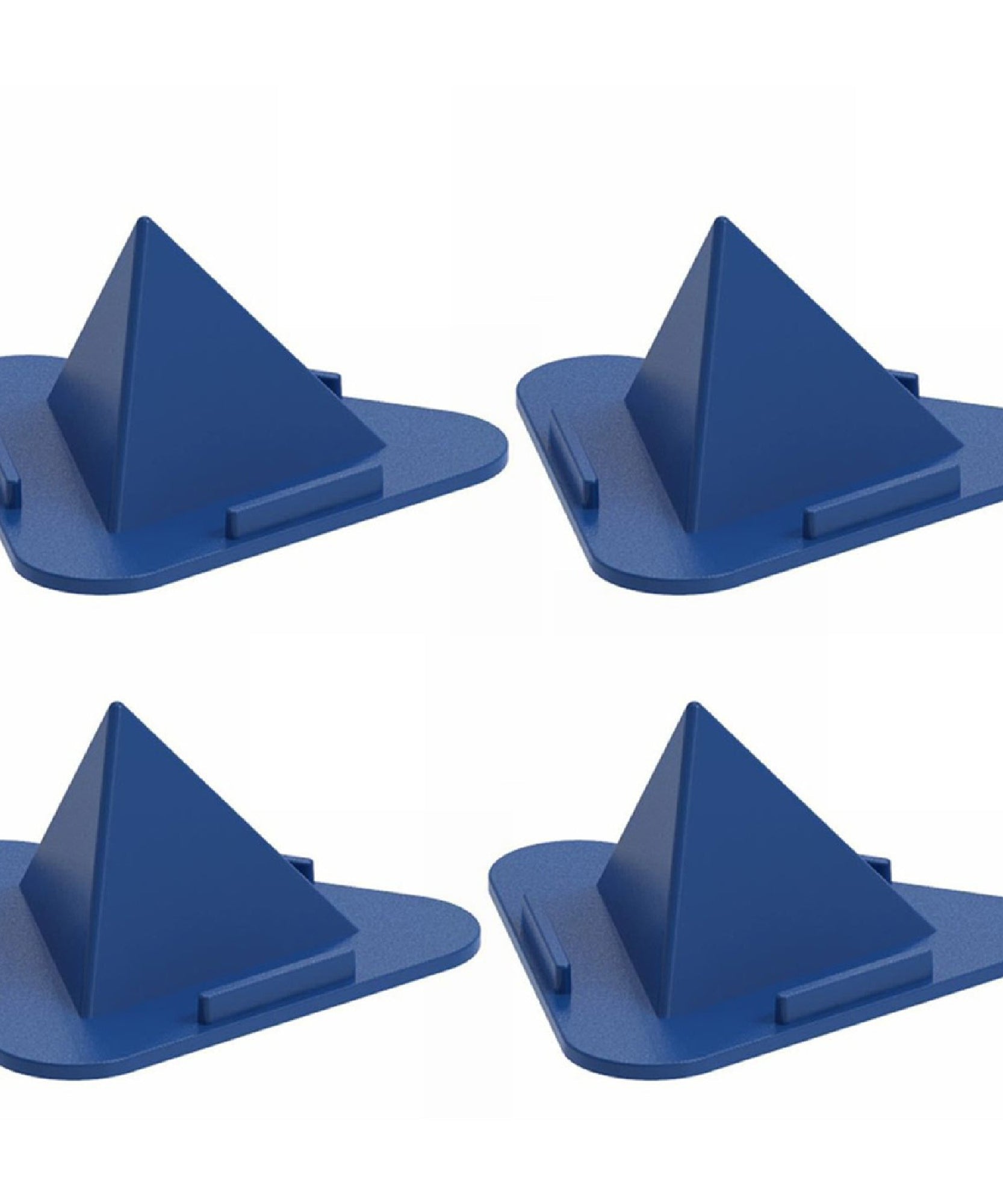 Universal Portable Three-Sided Pyramid Shape Mobile Holder Stand