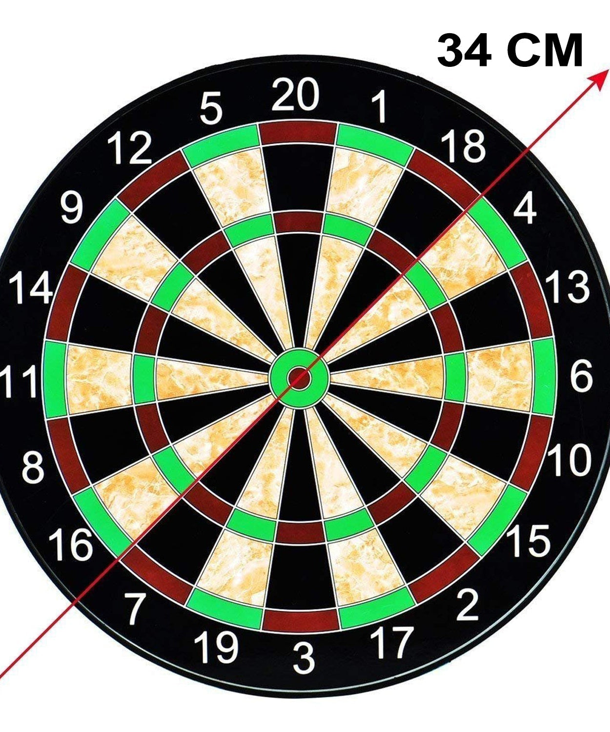 Magnetic dartboard set with convenient storage and transport features