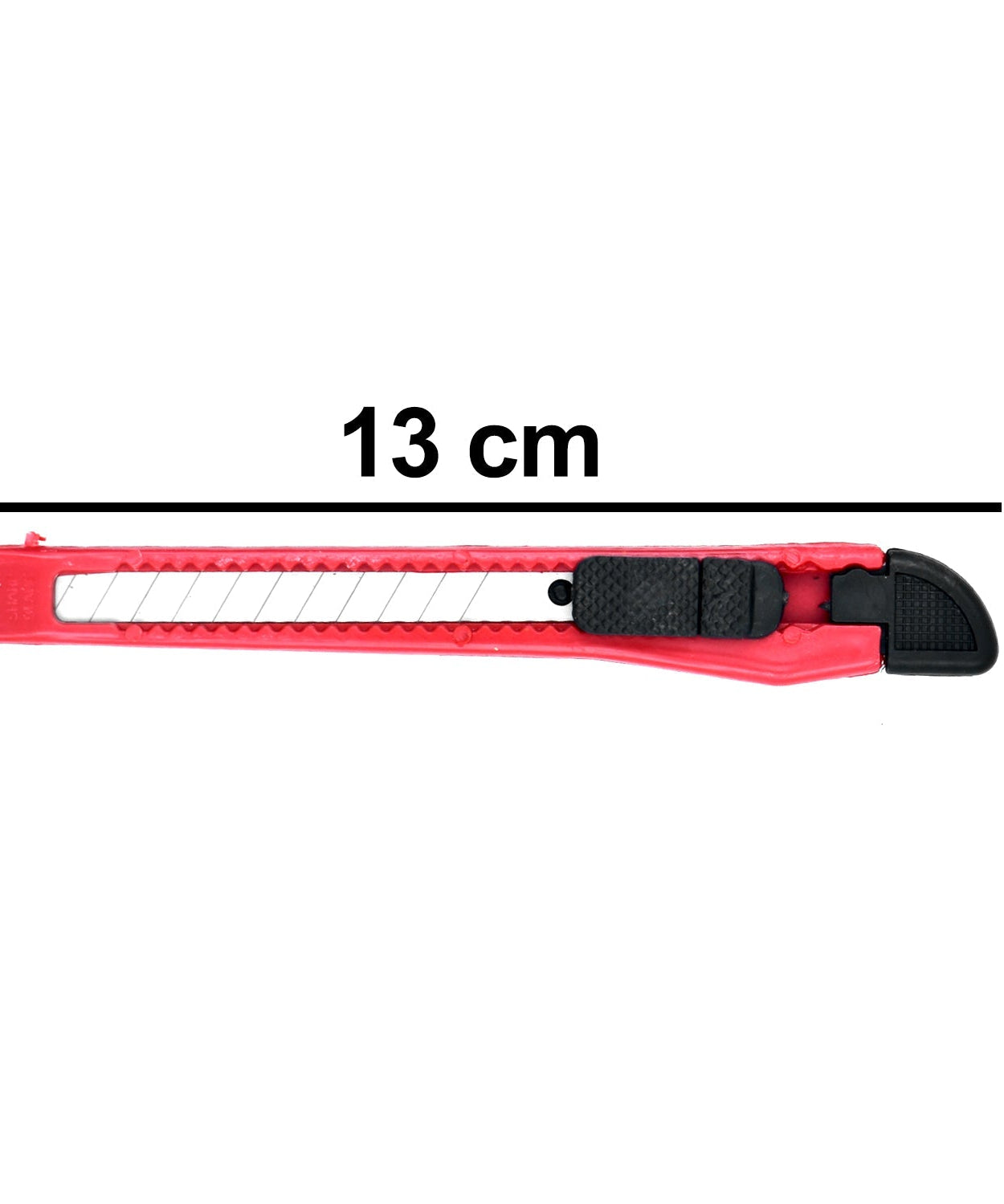 Pack of 12 paper cutter knives, standard quality