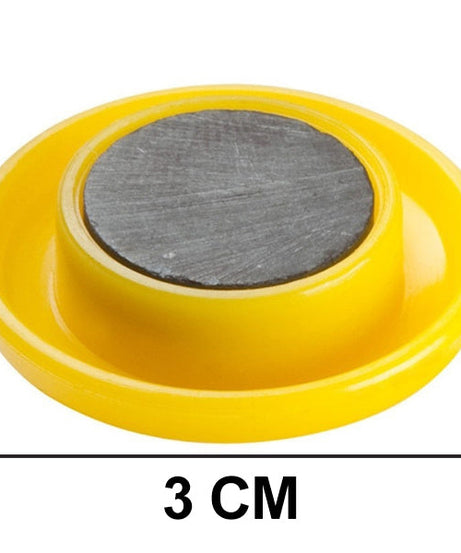 Durable Magnetic Button Set for Kids’ Experiments (10 Pc, Round Shape)