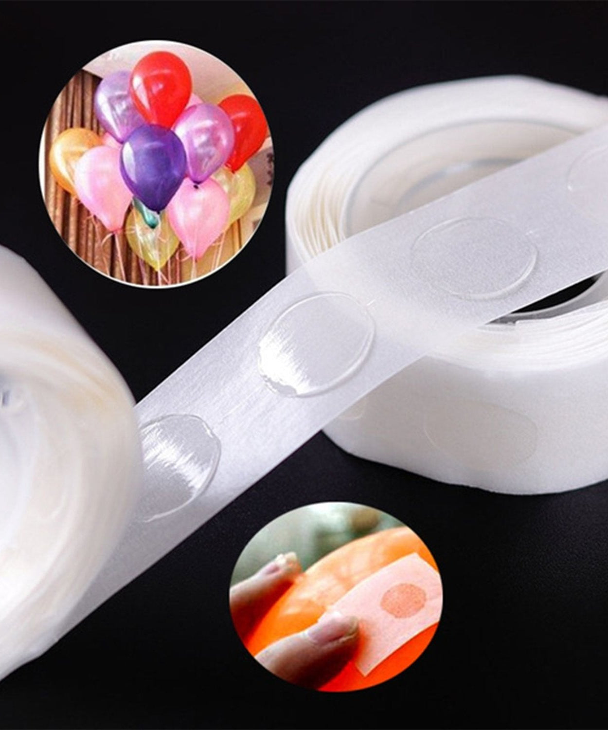 Glue dots for creating customized decorations