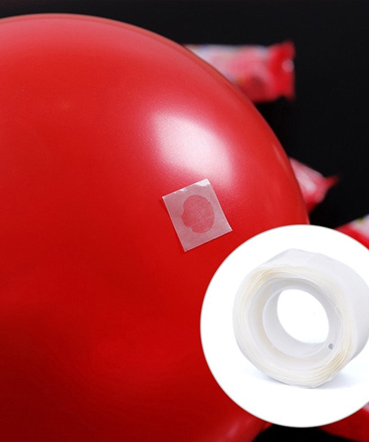 Adhesive glue dots for easy decoration of various items