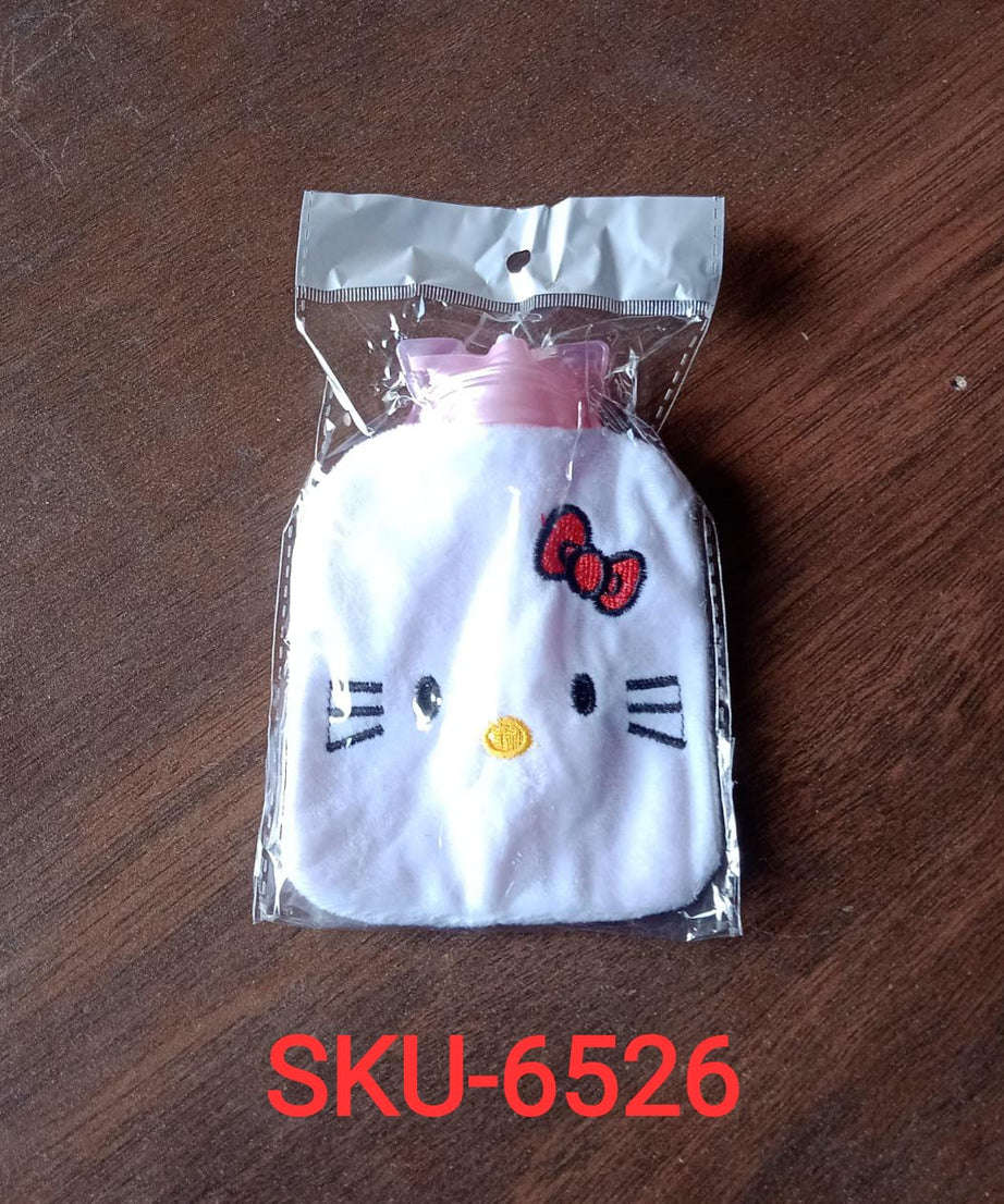 Hello Kitty hot water bottle with cover for pain relief