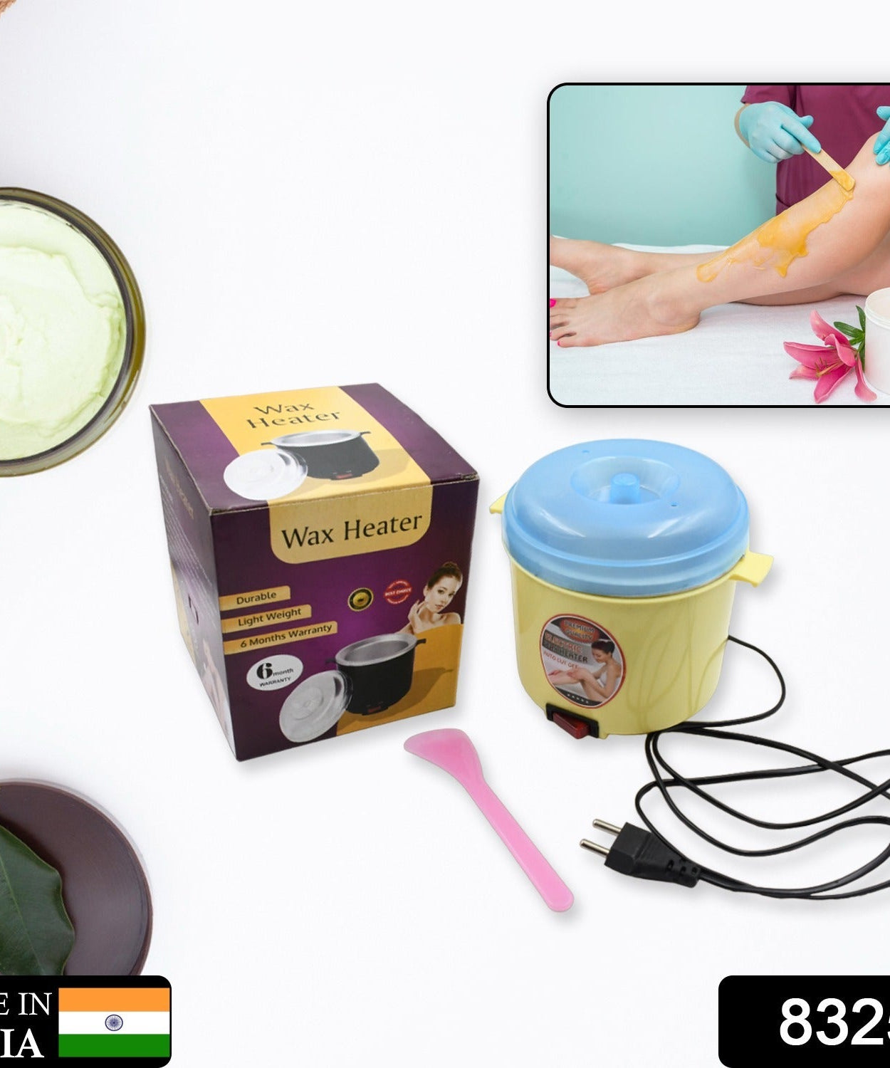 Durable wax warmer for home and professional use
