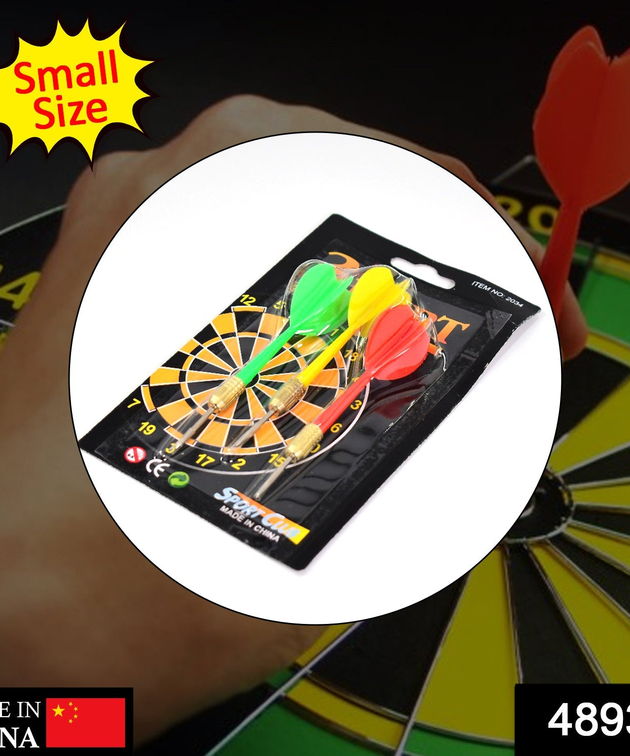Small darts for dart board games for kids