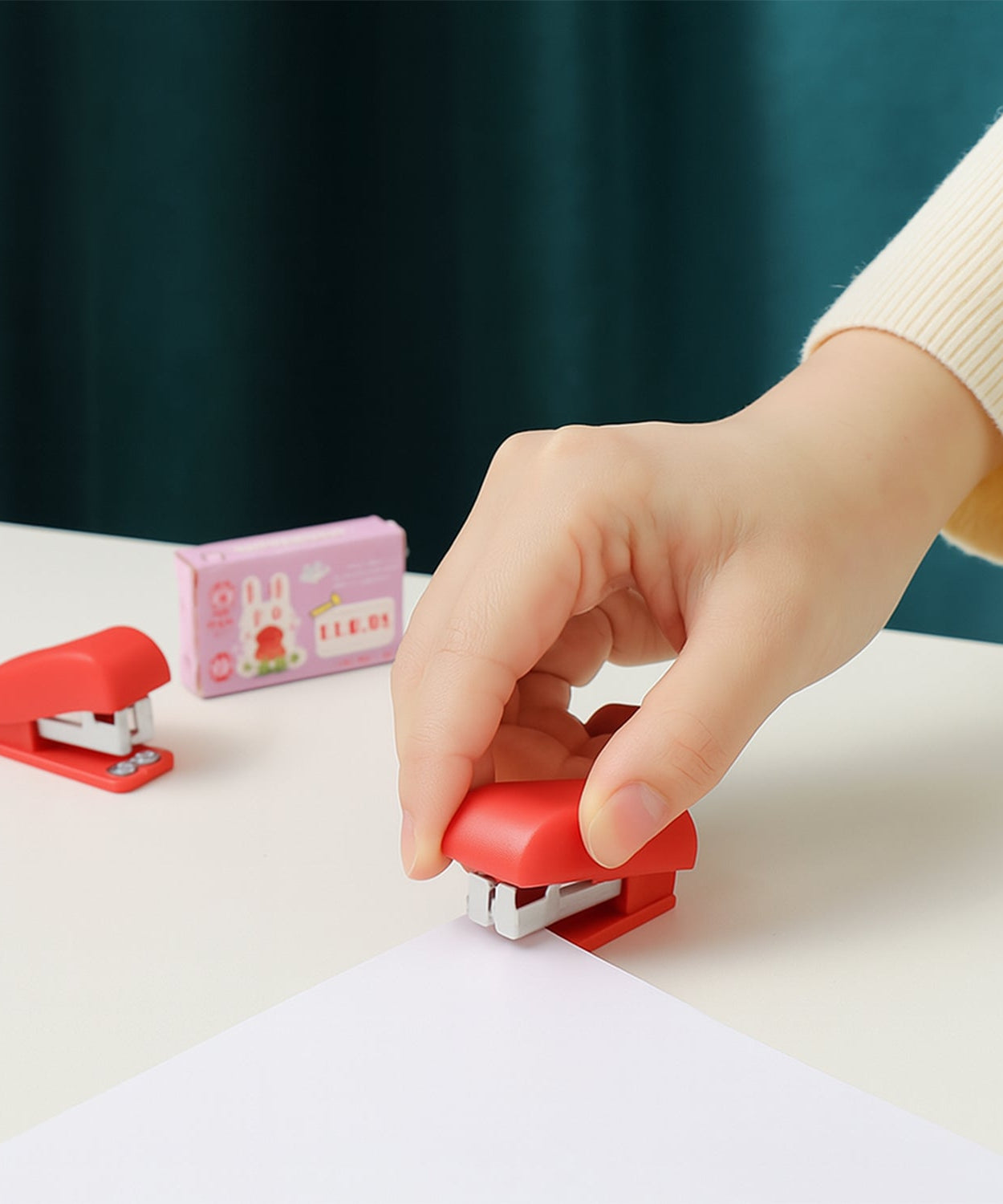 Mini Stapler with Staples / Pin Set (2 Pc)