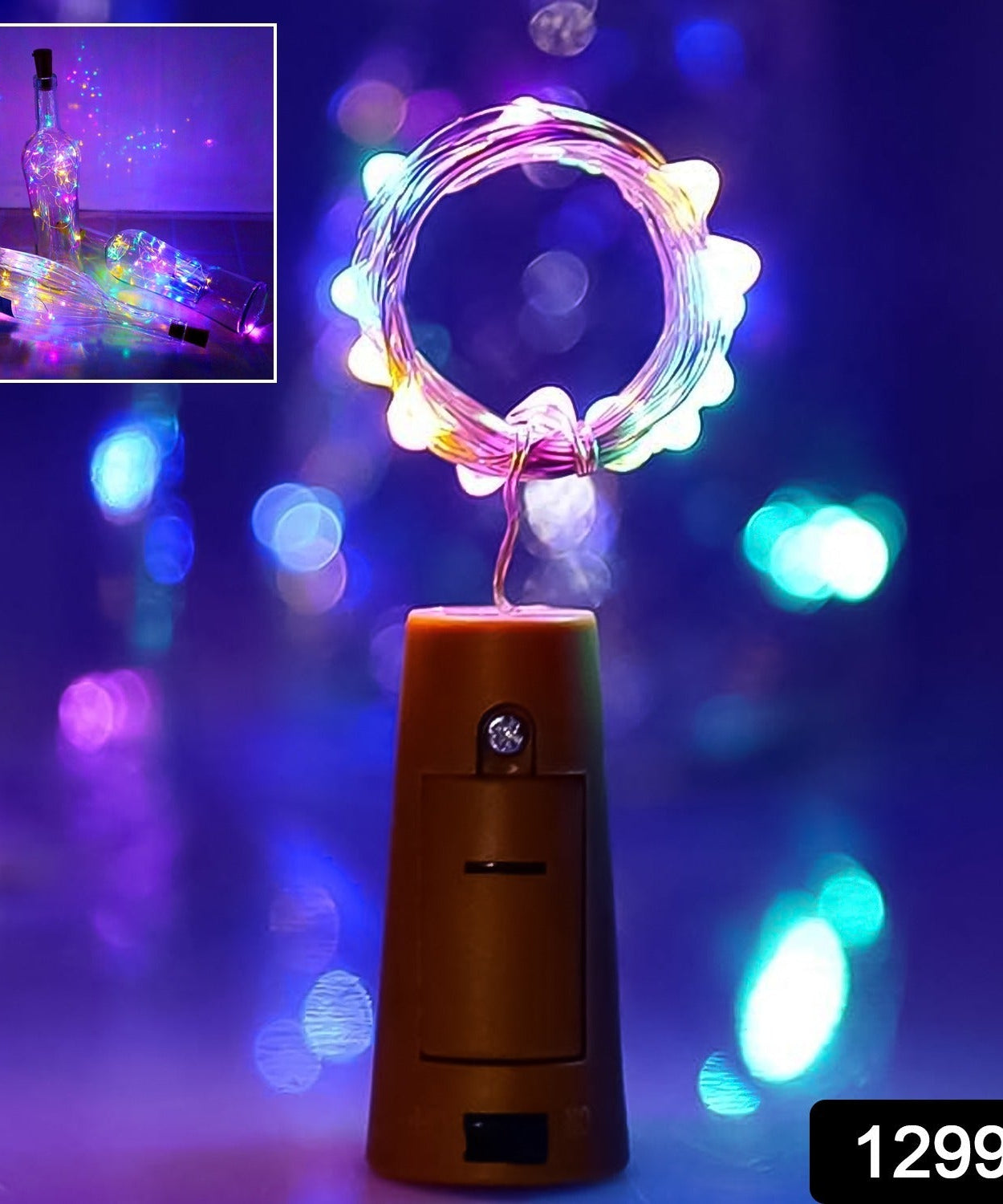 Multi LED Wine Bottle Cork String Light