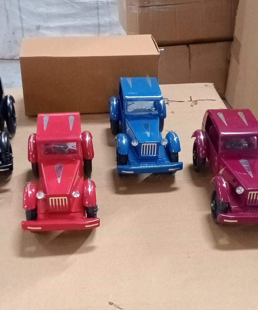 Vintage Metal Car 10 Inch Big Unbreakable Full Metal Body Car, Vintage Car Toy Model Alloy Model Retro Car Model Toy Vehicle Classic Car Metal Vintage car