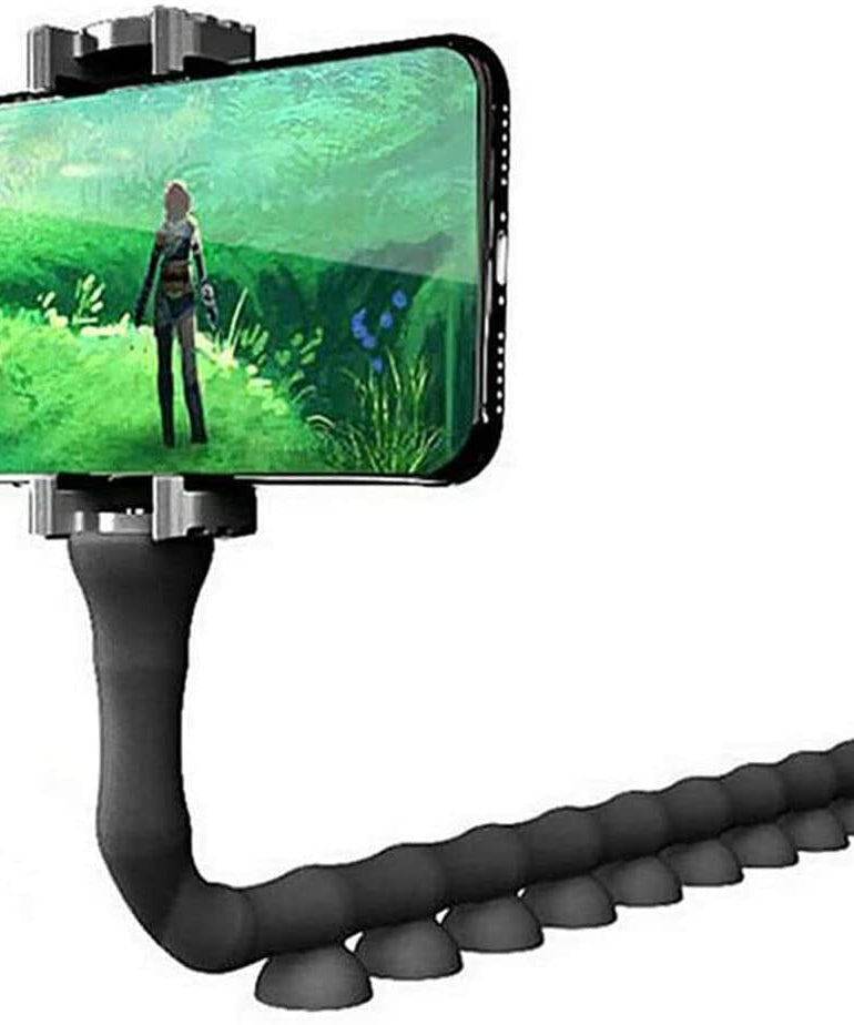 Warm snake phone holder, cute and functional