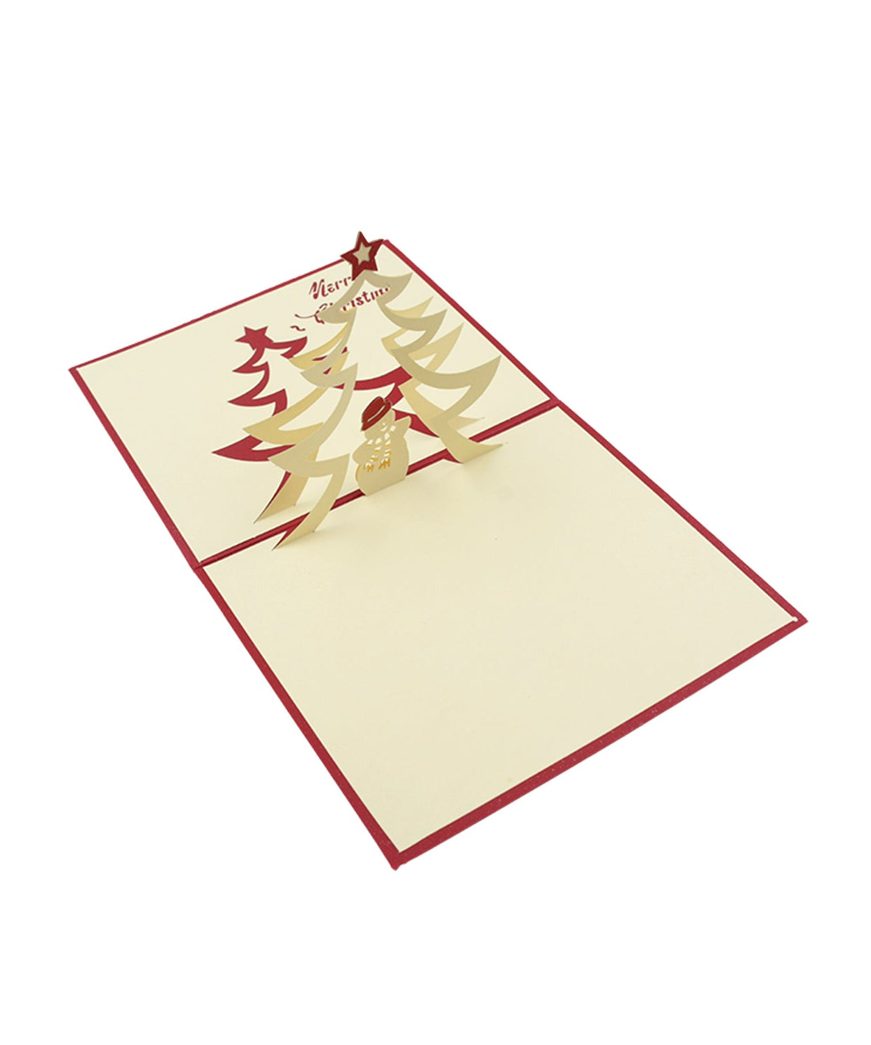Unique 3D -Up Wishing Card (Christmas): 1 Pc