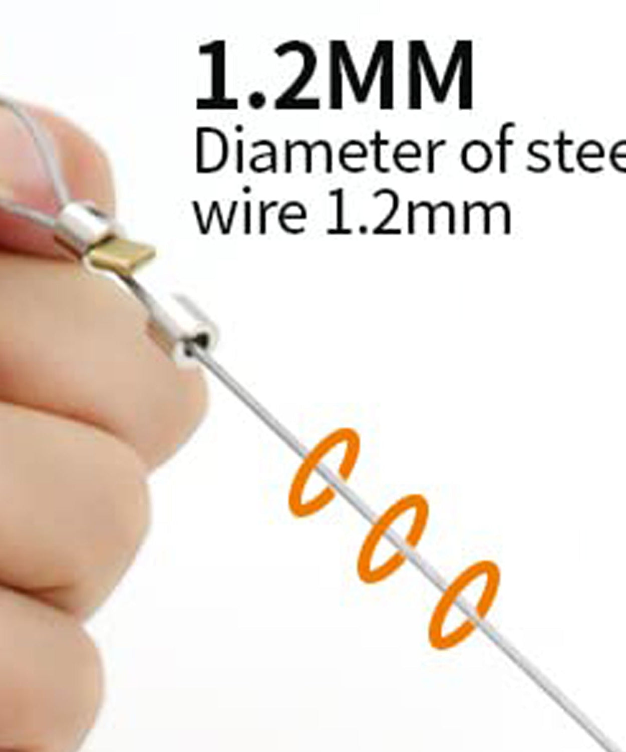 Punch-free automatic door closer with sensor.