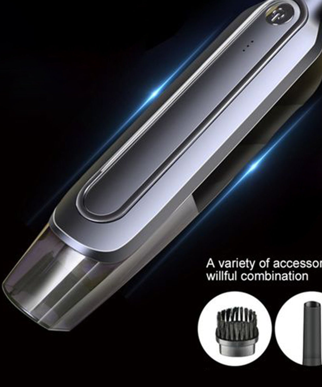 Lightweight vacuum cleaner with high suction power