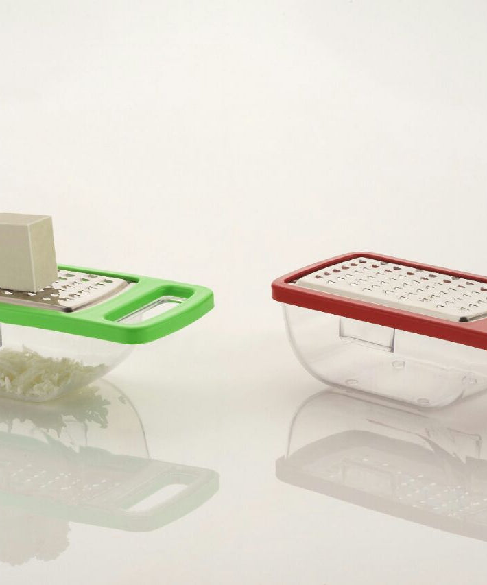 Cheese Grater / Slicer / Chopper With Stainless Steel Blades