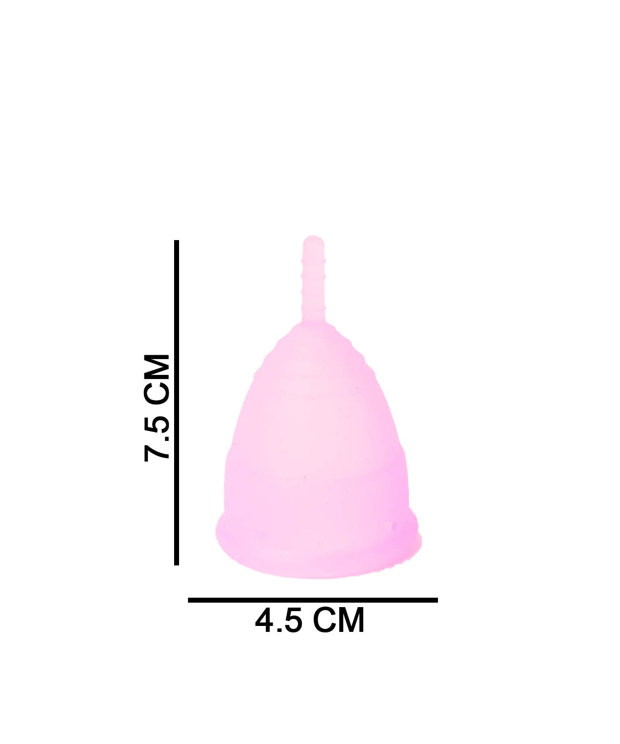 Eco-friendly reusable menstrual cup for women and girls
