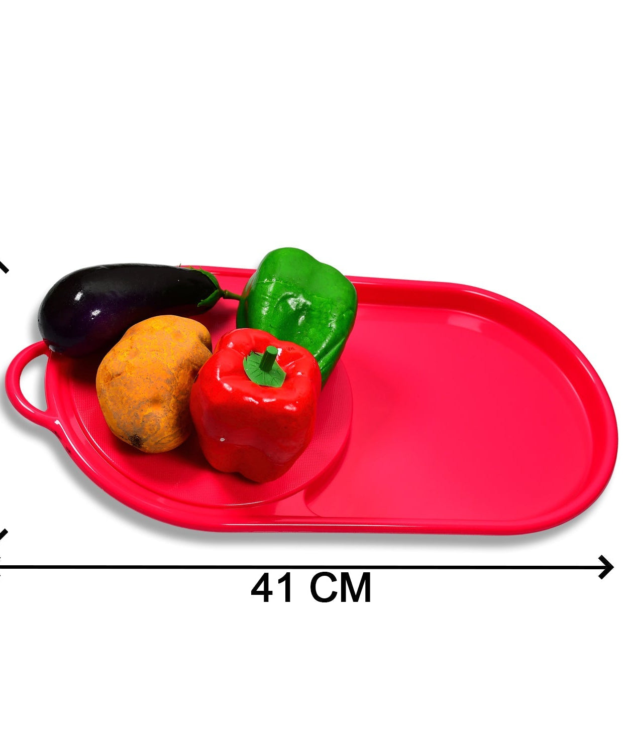 Plastic kitchen cutting board