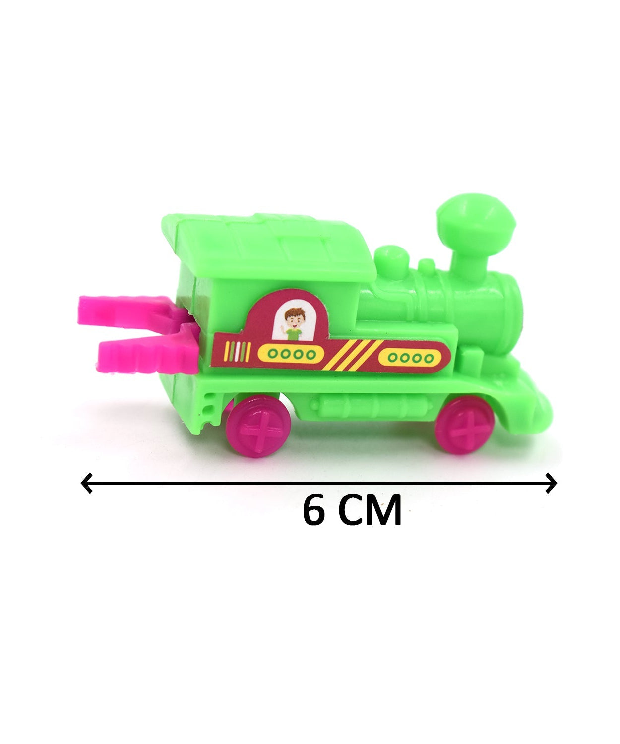 Friction train toy for infants