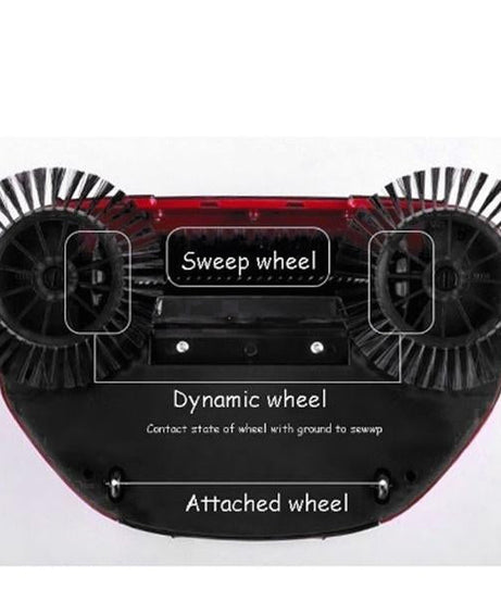 360-degree mop with broom and dustpan