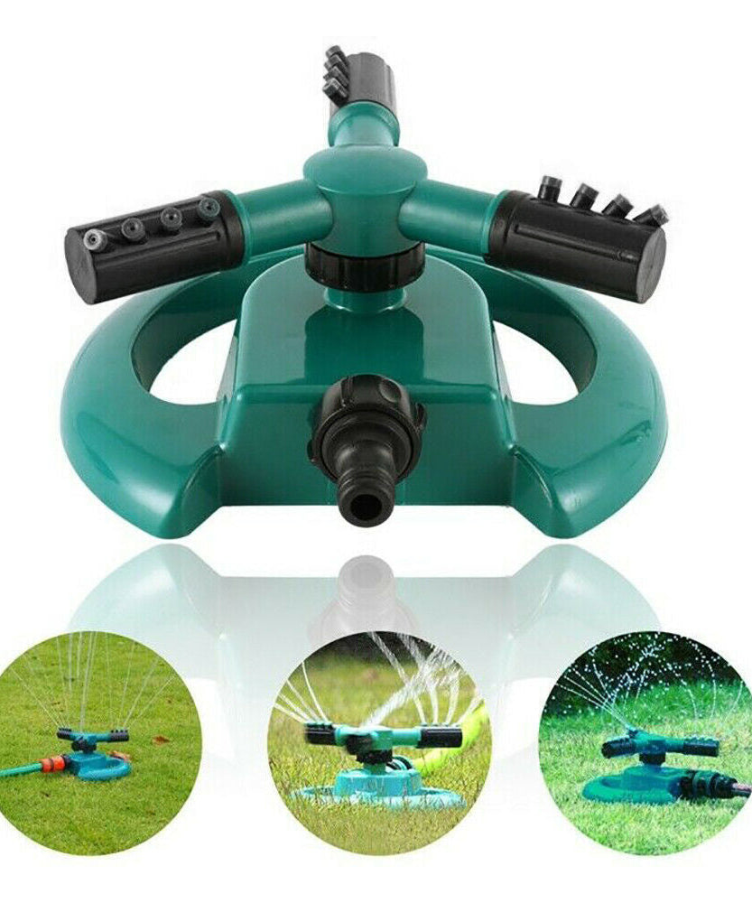 Efficient garden sprinkler for even water distribution