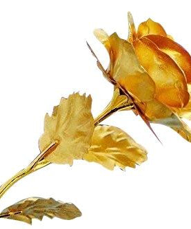Gold rose gift item