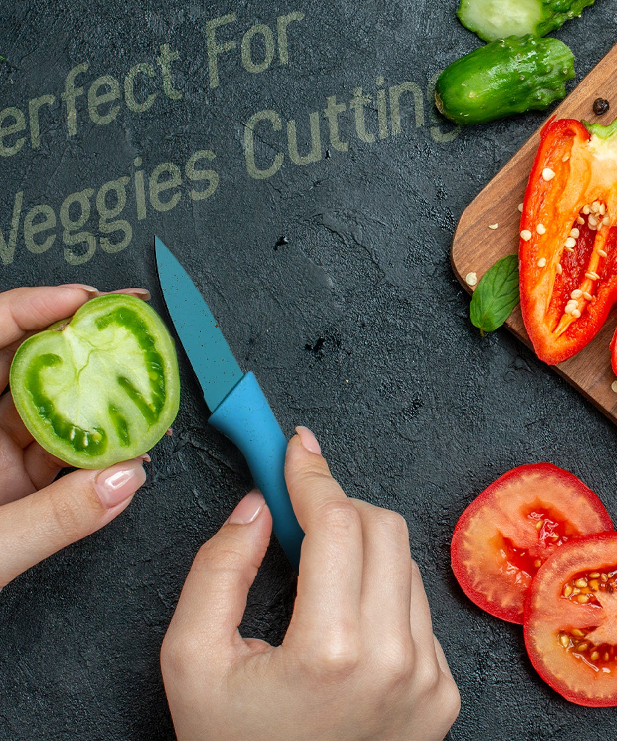 Corrugated 6Pc Kitchen Knife Set Professional Box Knife Set 6 Piece Forged Kitchen Knives with Box.