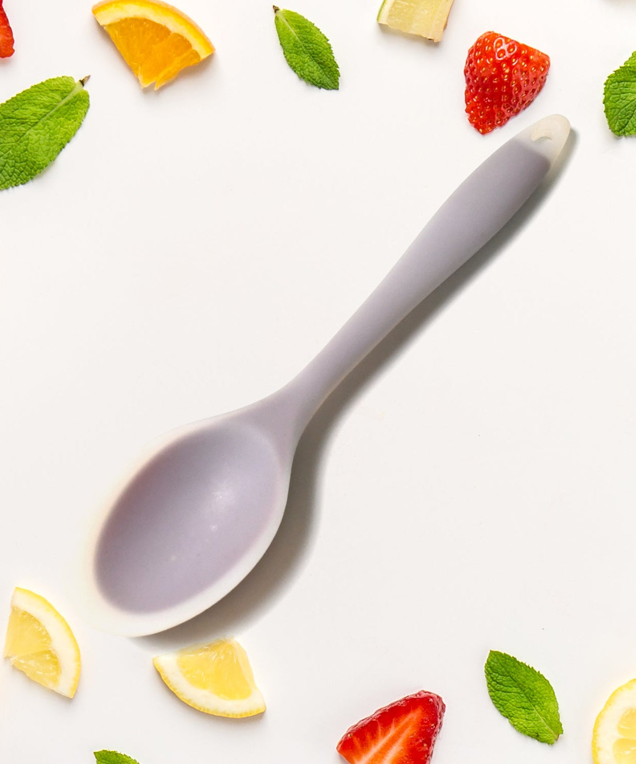 Multipurpose Silicone Spoon, Silicone Basting Spoon Non-Stick Kitchen Utensils Household Gadgets Heat-Resistant Non Stick Spoons Kitchen Cookware Items For Cooking and Baking (1 pc)