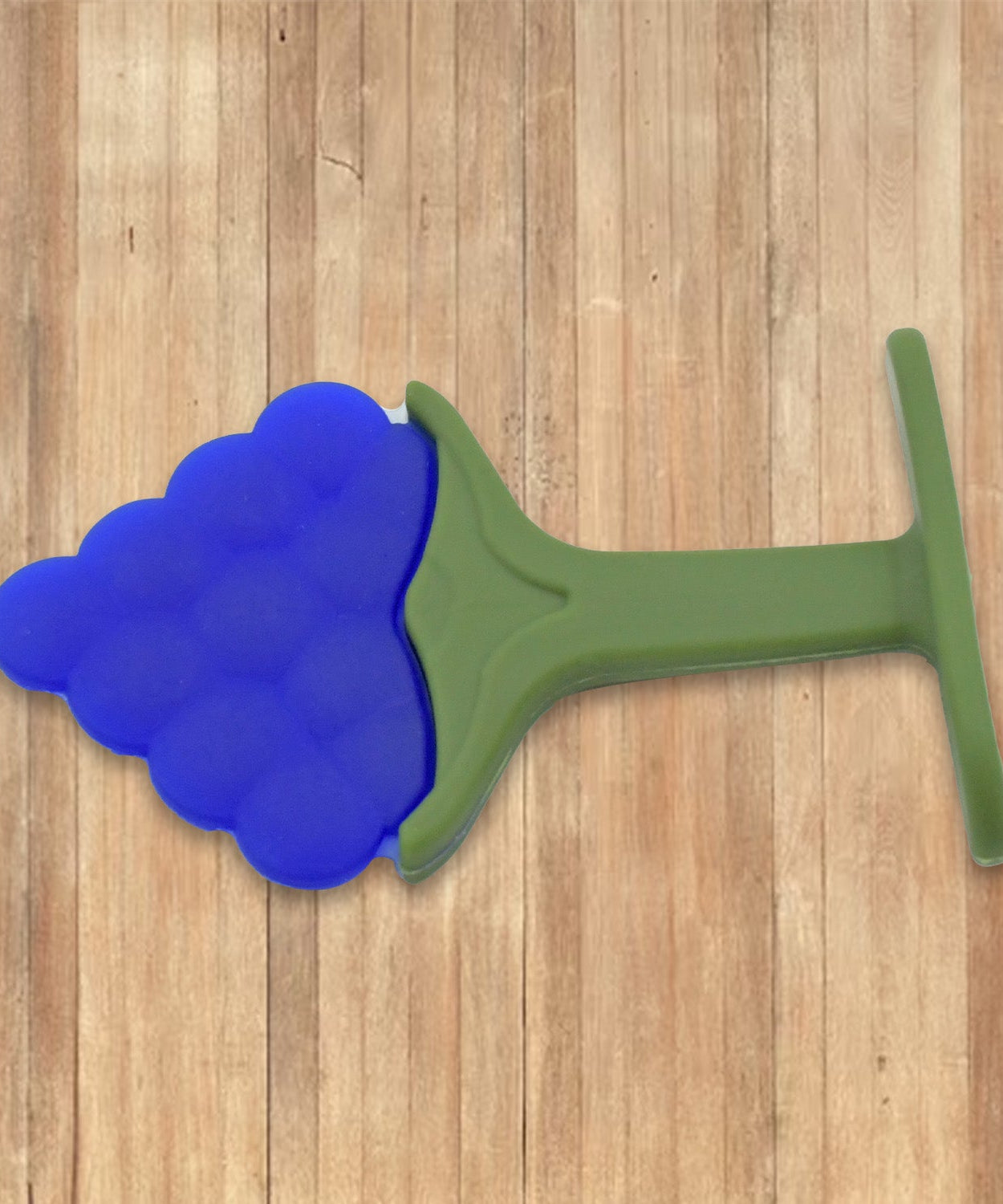 Fun and safe teether for toddlers, showcasing its soft and chewable design.