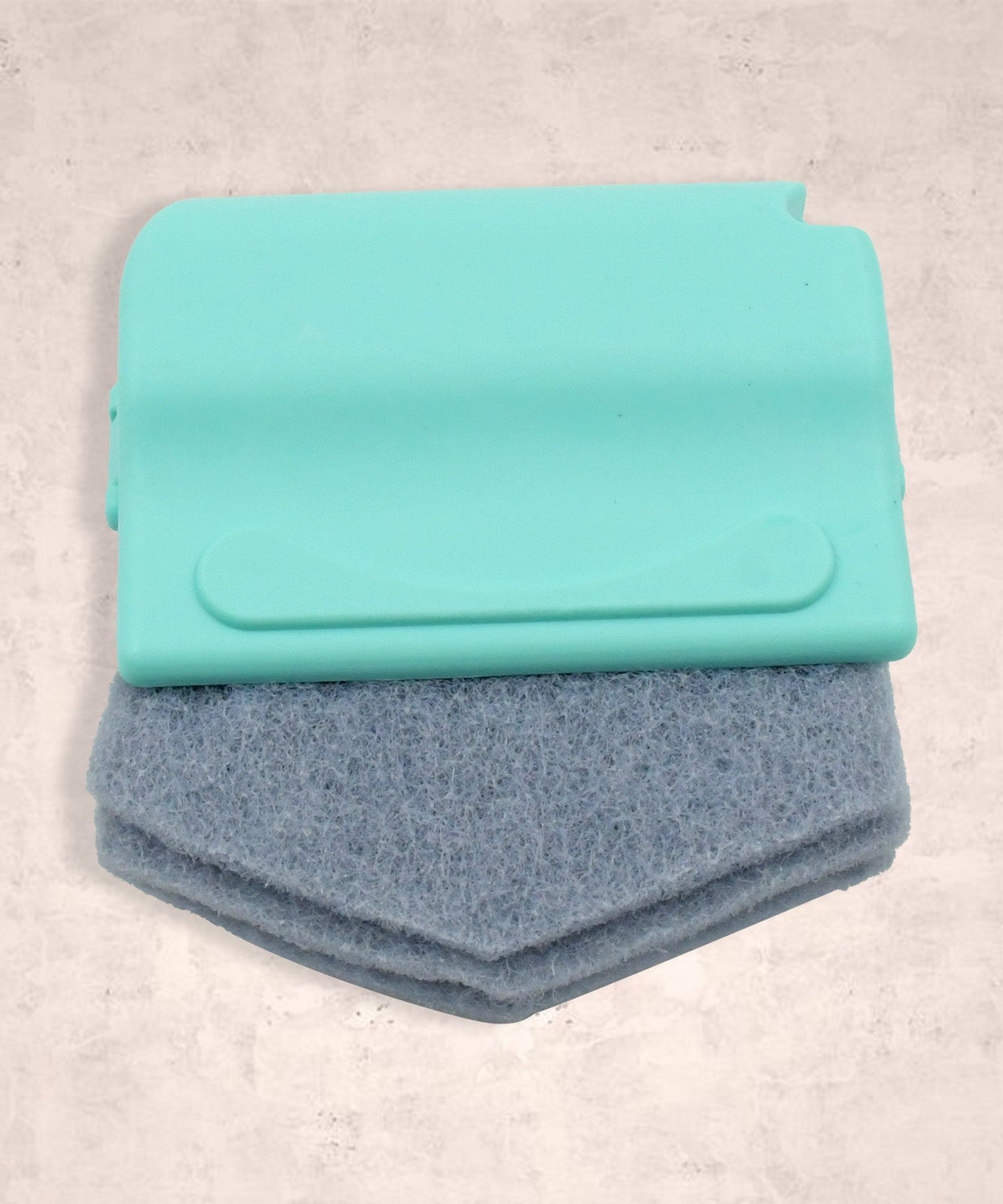 Efficient window groove cleaning brush