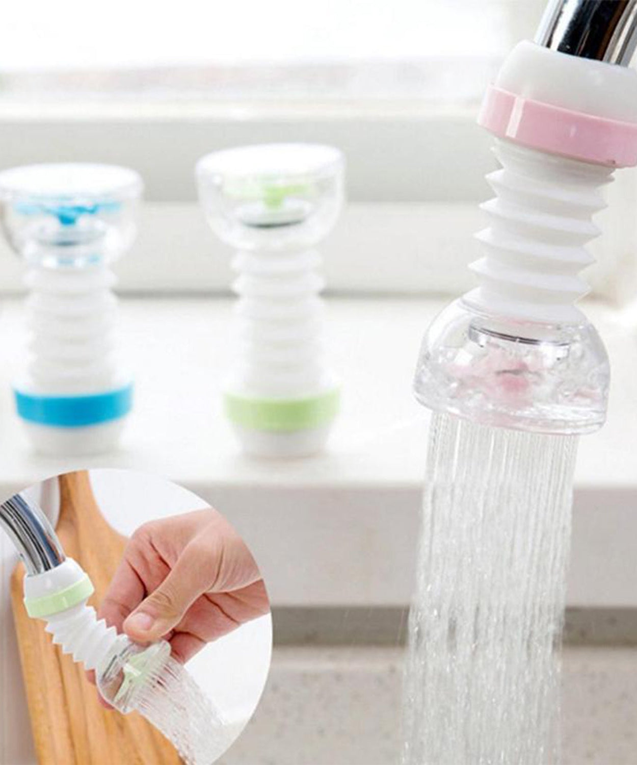 Faucet Shower Head For Showering Purposes In Bathrooms And Toilets.