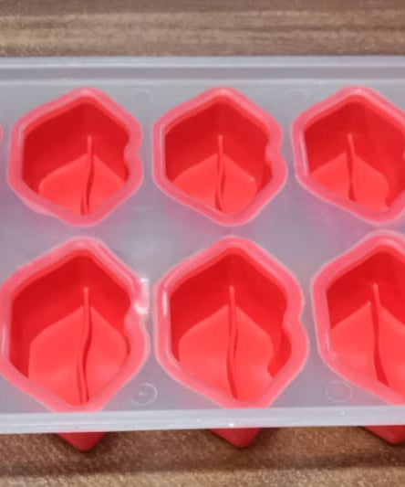 Silicone Mold Ice Cube Tray Creative Sweet Multi Type Ice Tray, Ice Cube Trays Multi Fruit Shape Ice Tray (1 Pc)
