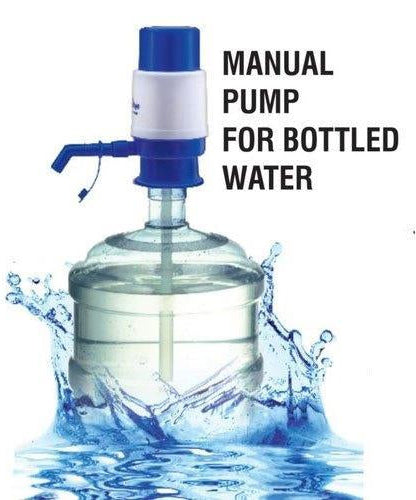 Manual water pump dispenser for efficient use.