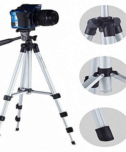 Camera and mobile tripod with adjustable legs