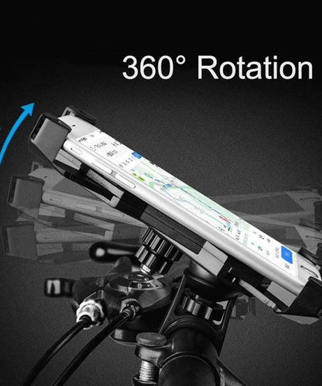 Anti-shake phone mount for bikes