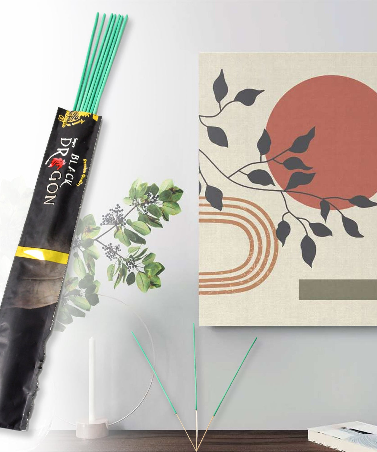 Mosquito Agarbatti Stick Herbal Mosquito Agarbatti  (1 Packet / 10 Sticks) (Incense Stick)