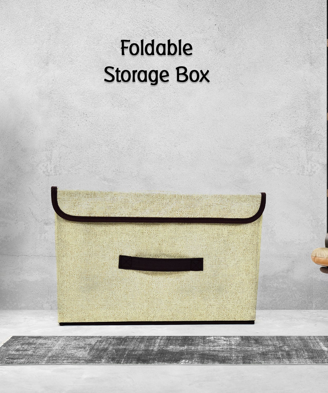 Storage bin with handles and lid