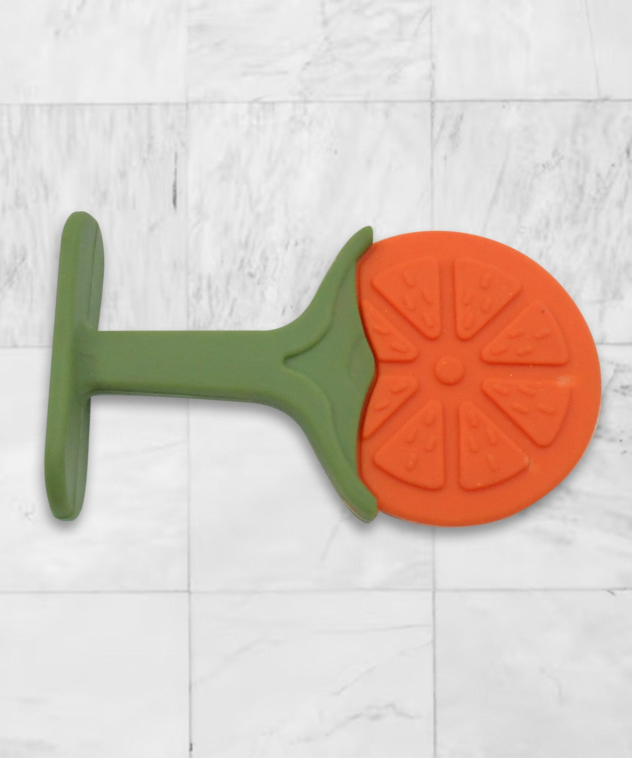 Silicone fruit teether
