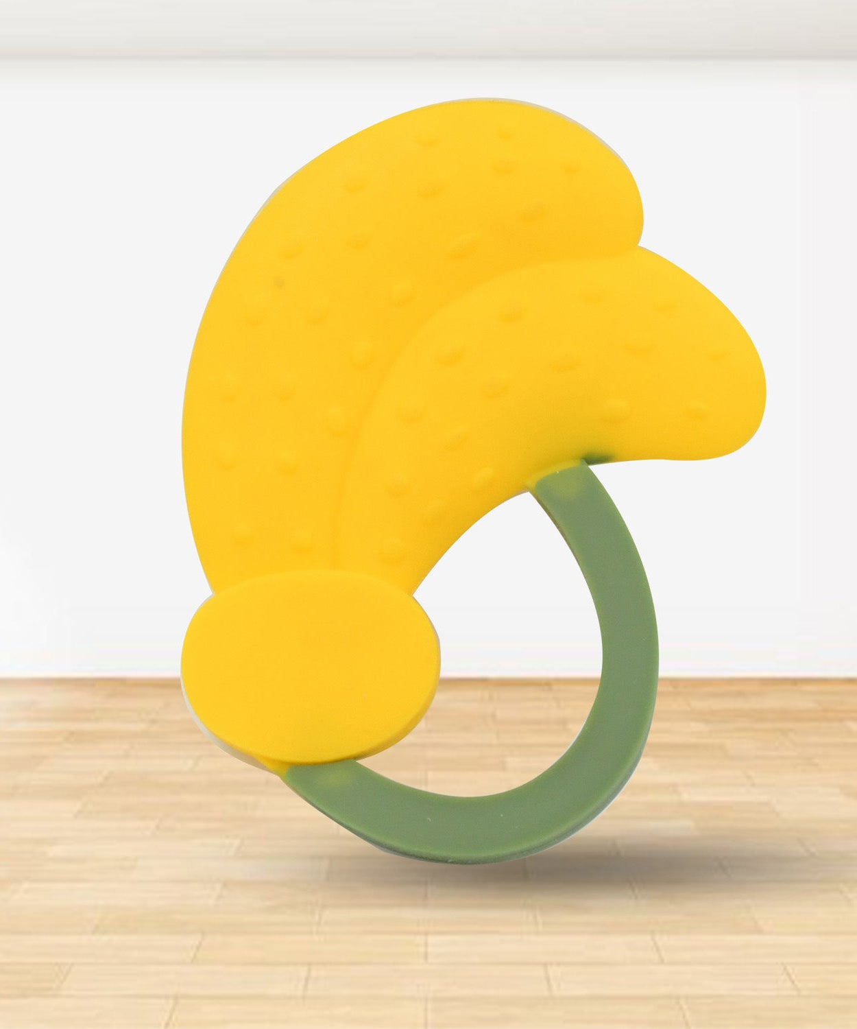 Baby Silicone Teether (1 Pc): Food Grade, Non-Toxic, Teething Relief (3 Months+)