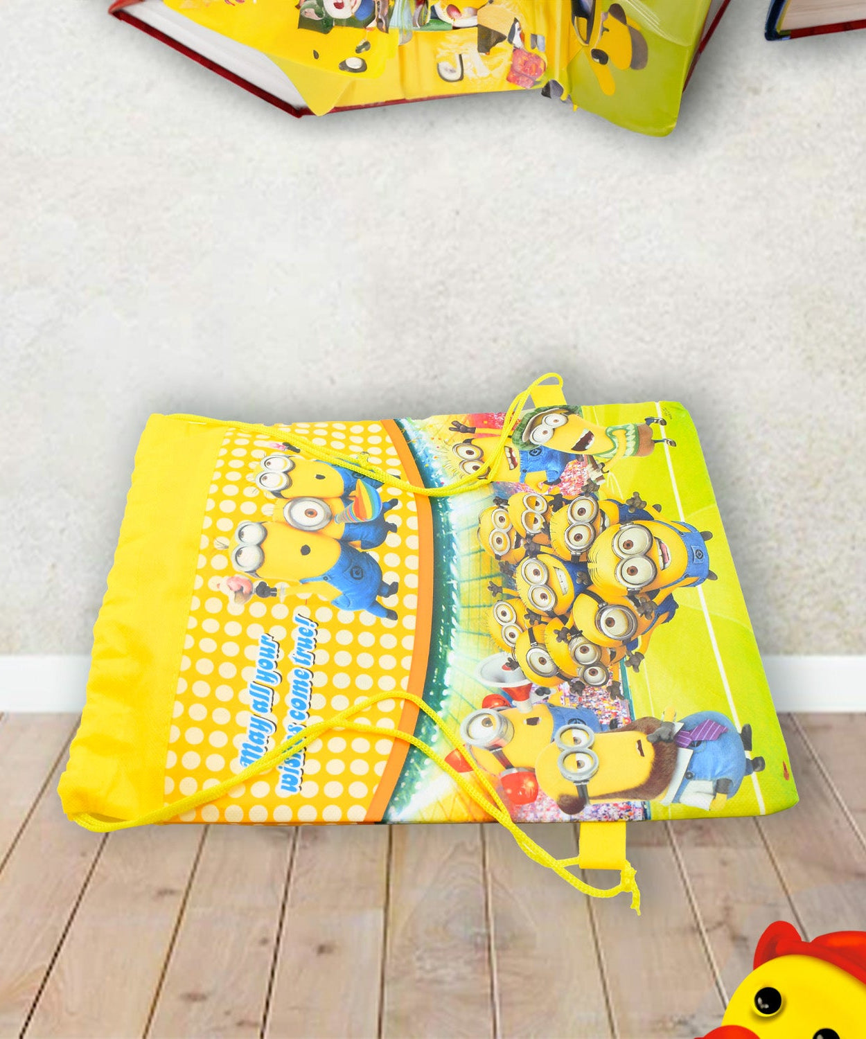 Small drawstring bag for kids, birthday party favor