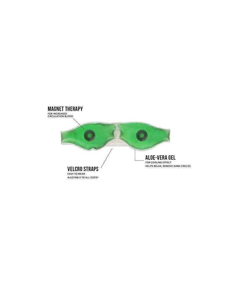 Green eye mask for relaxation