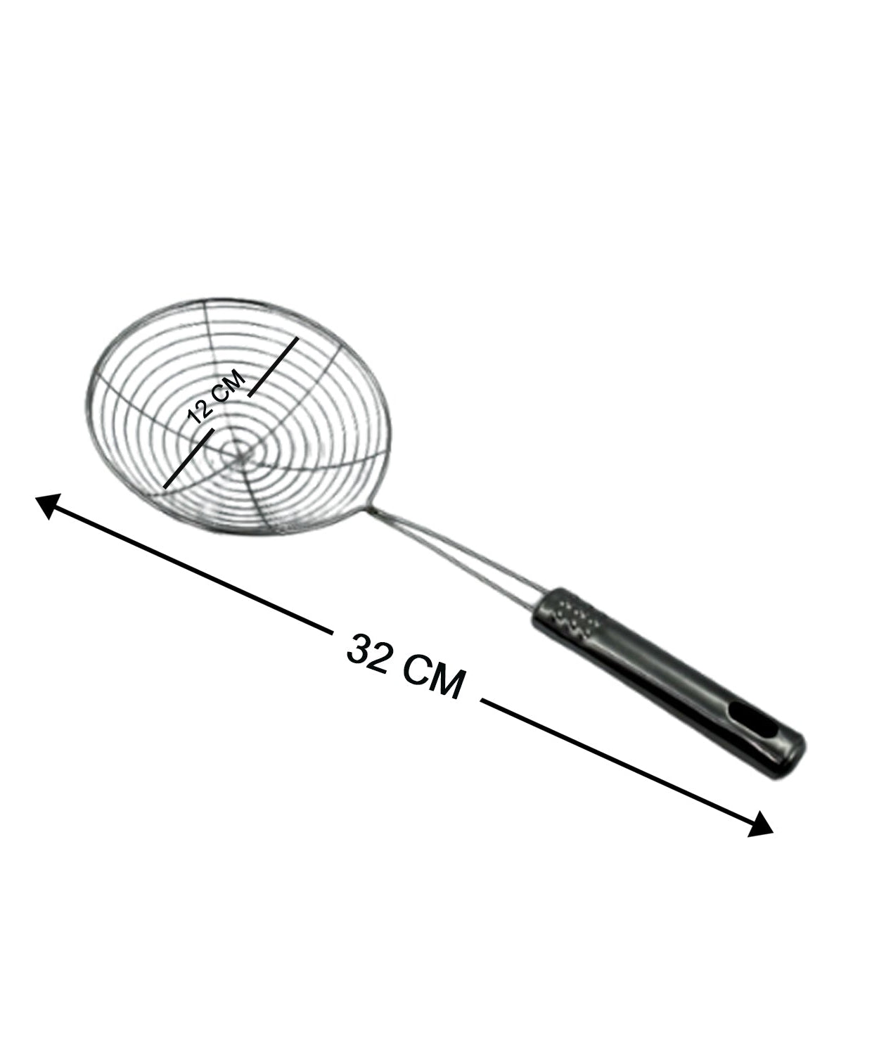 Miniature oil strainer for perfect frying results