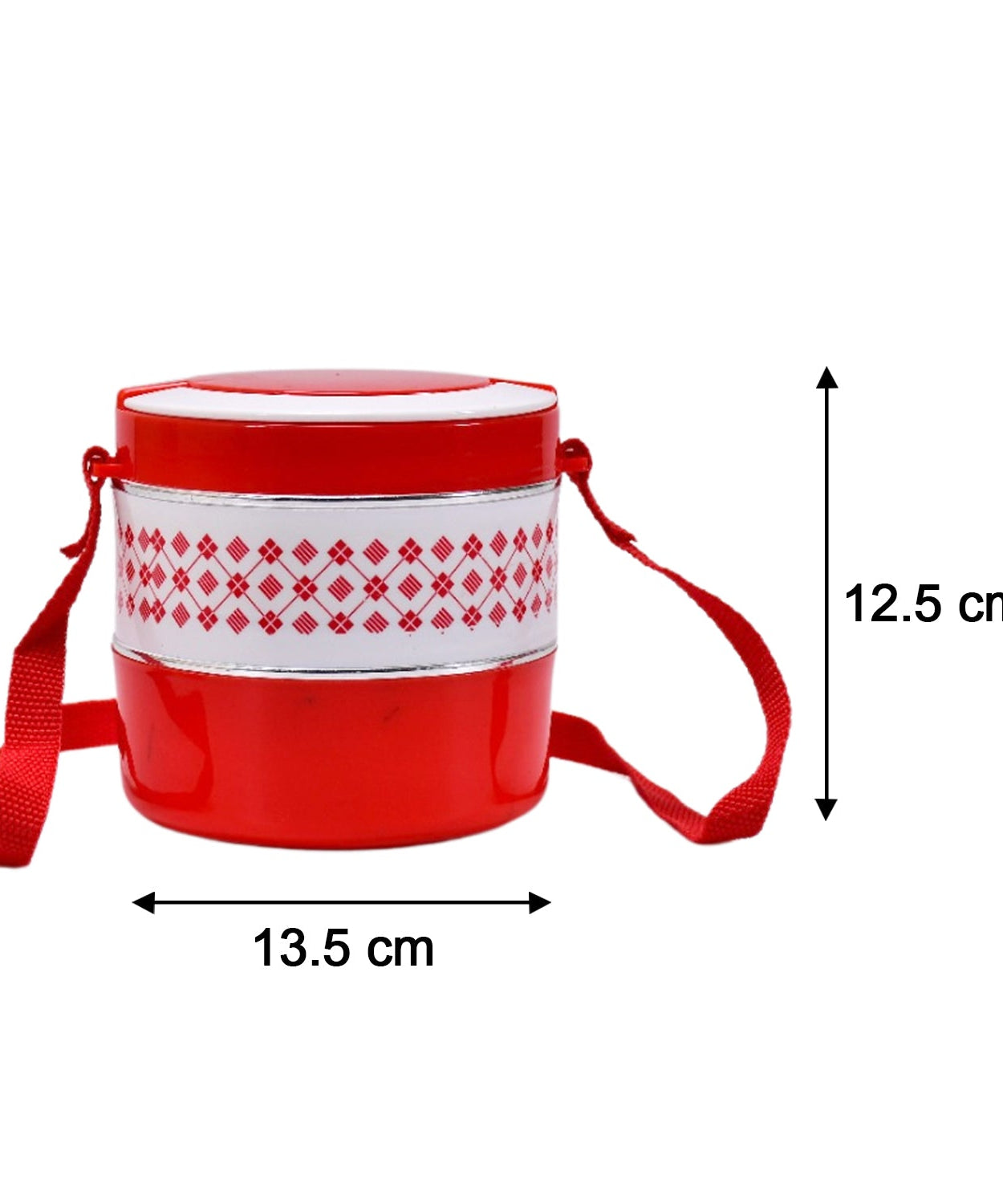 2-container adjustable tiffin set.