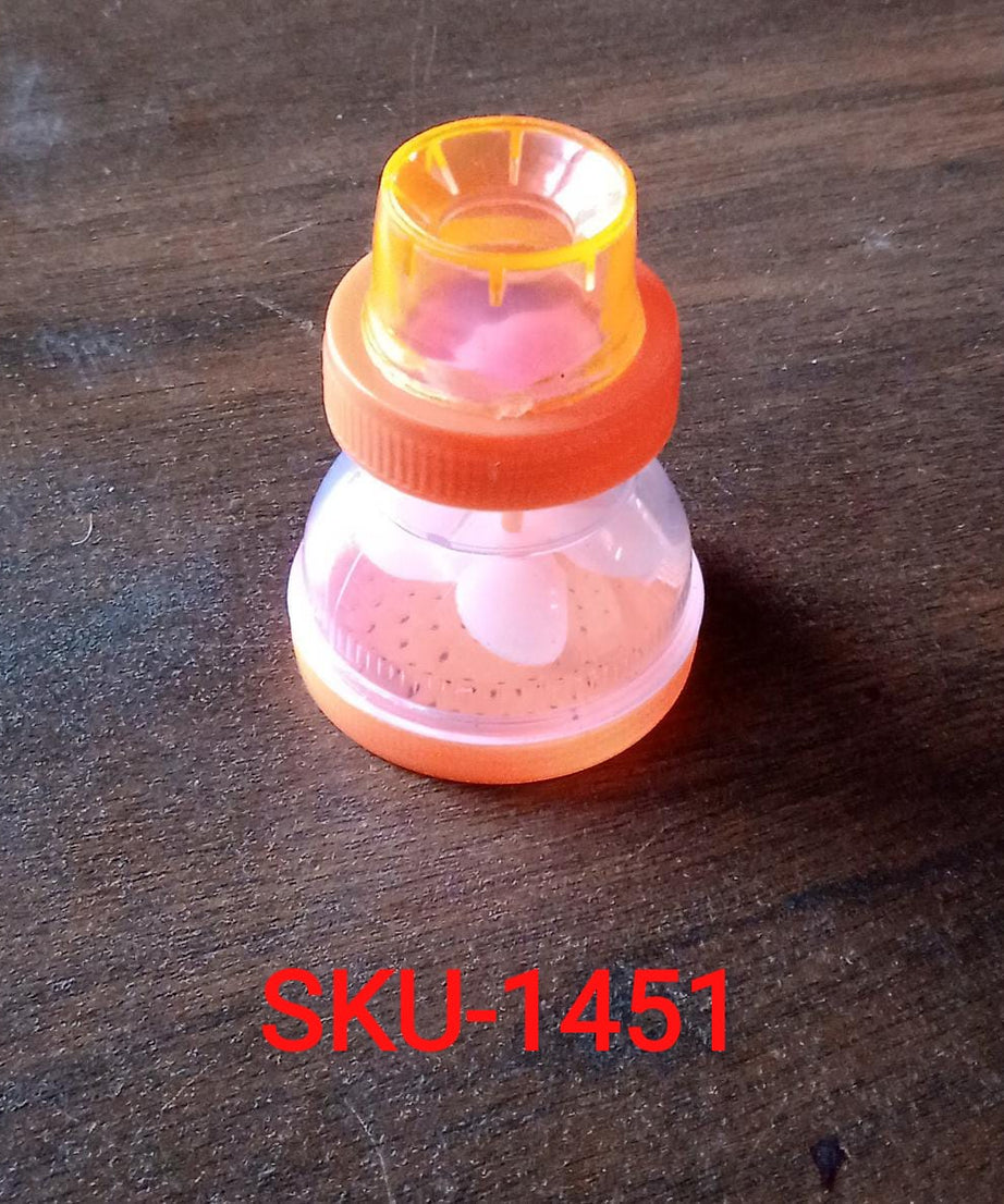 Plastic 360-degree shower head faucet, big size.