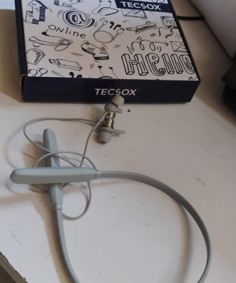 Magnetic ON- OFF Earbuds Neckband Bluetooth (1 Pc / With Color Box & Zipper Plastic Bag)