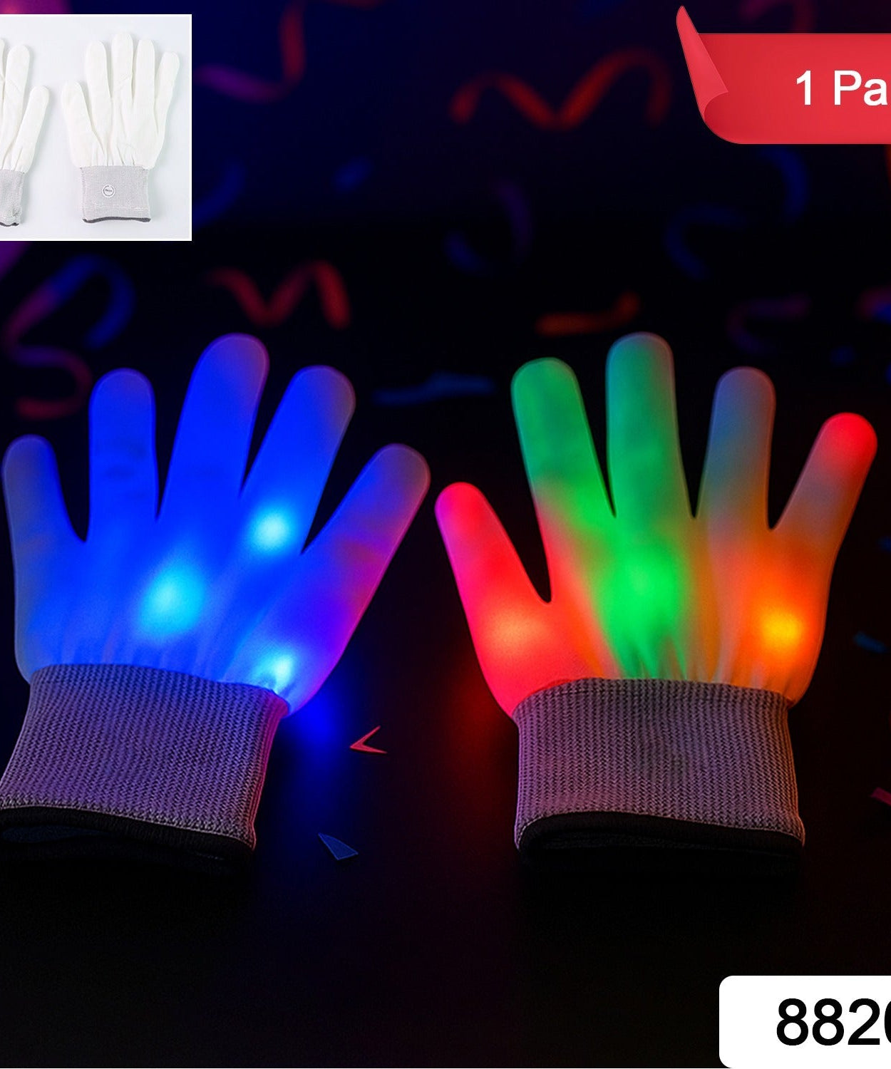 Spectrum Glow LED Gloves