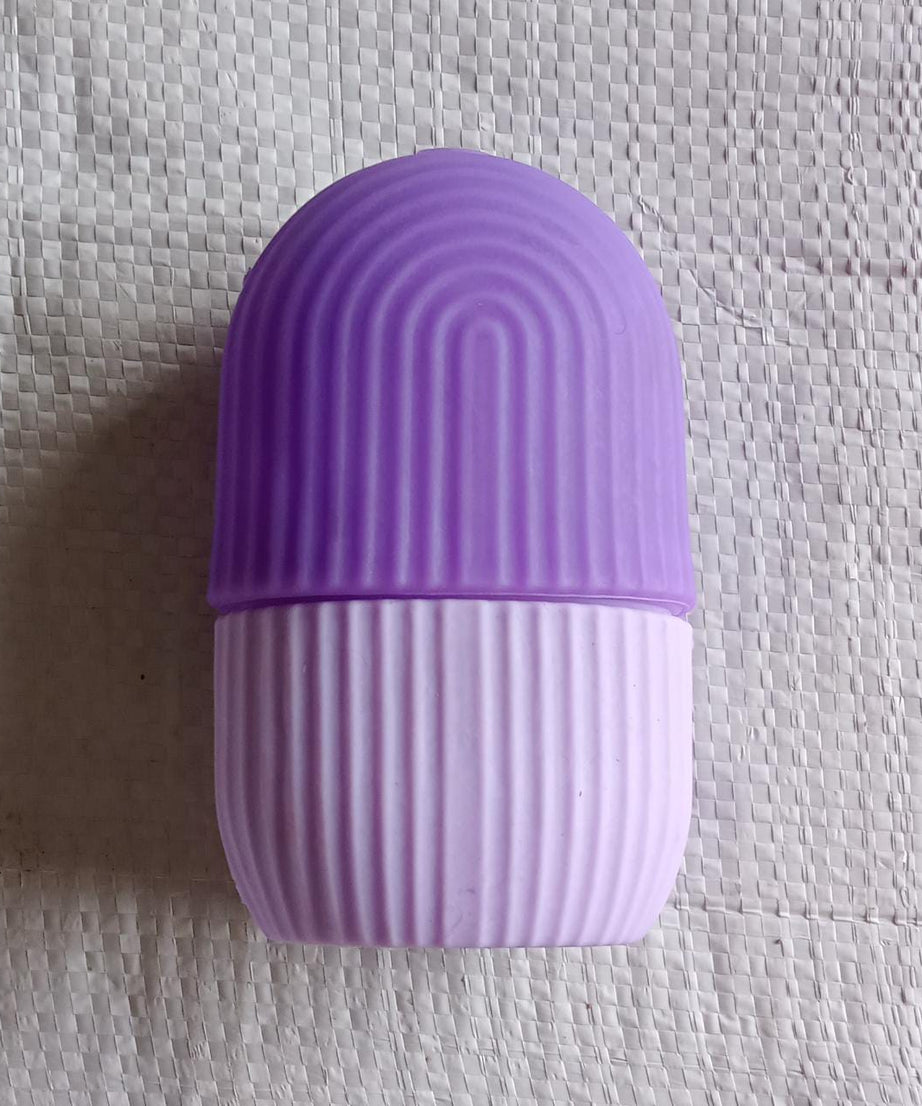 Beauty Ice Roller for Face & Eye Massage (Reusable, Purple / Without Box)