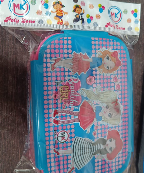 Air tight lunch box for kids, small box and spoon included