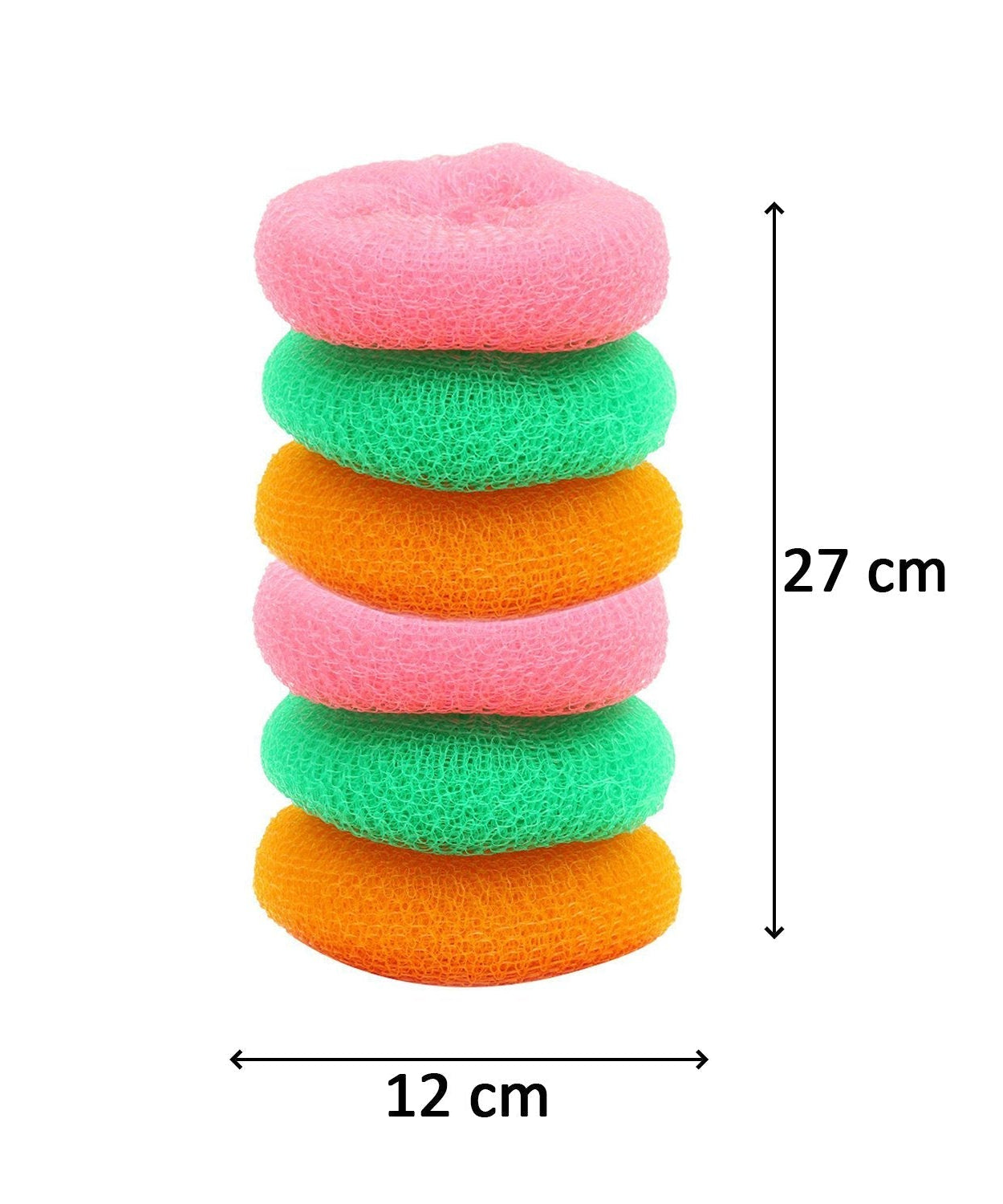 Round nylon cleaning pads